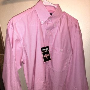 NWTS Pink Striped Wrangler Shirt